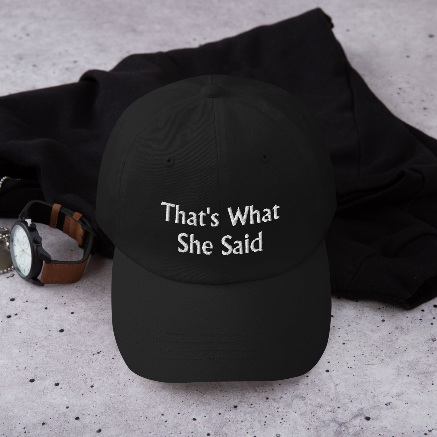 That's What She Said Embroidere Hat, Gifts For Office Fans