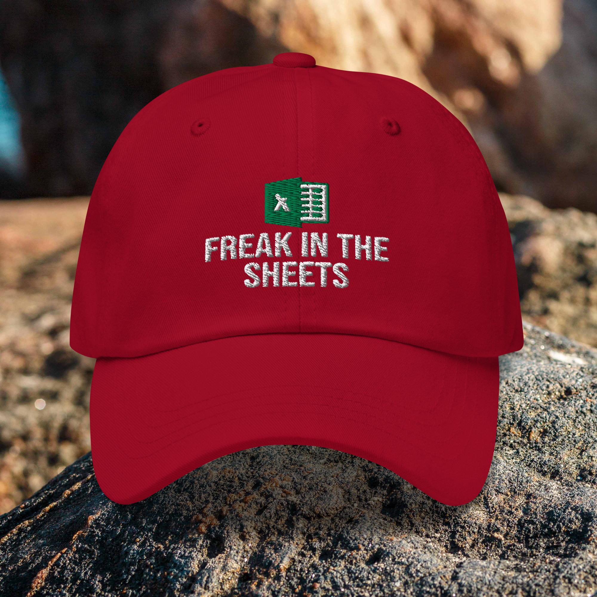 Freak In The Sheets Embroidered Hat