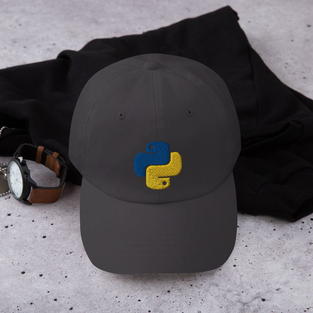 Python Logo Hat, Software Developers, Developer Hat