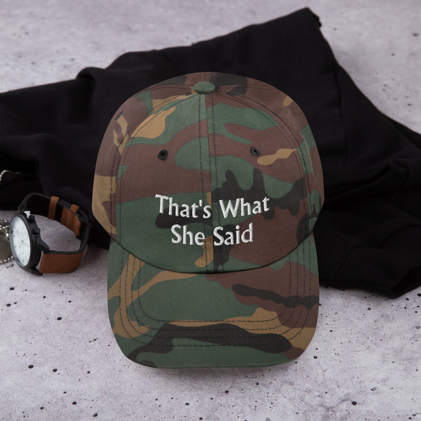 That's What She Said Embroidere Hat, Gifts For Office Fans