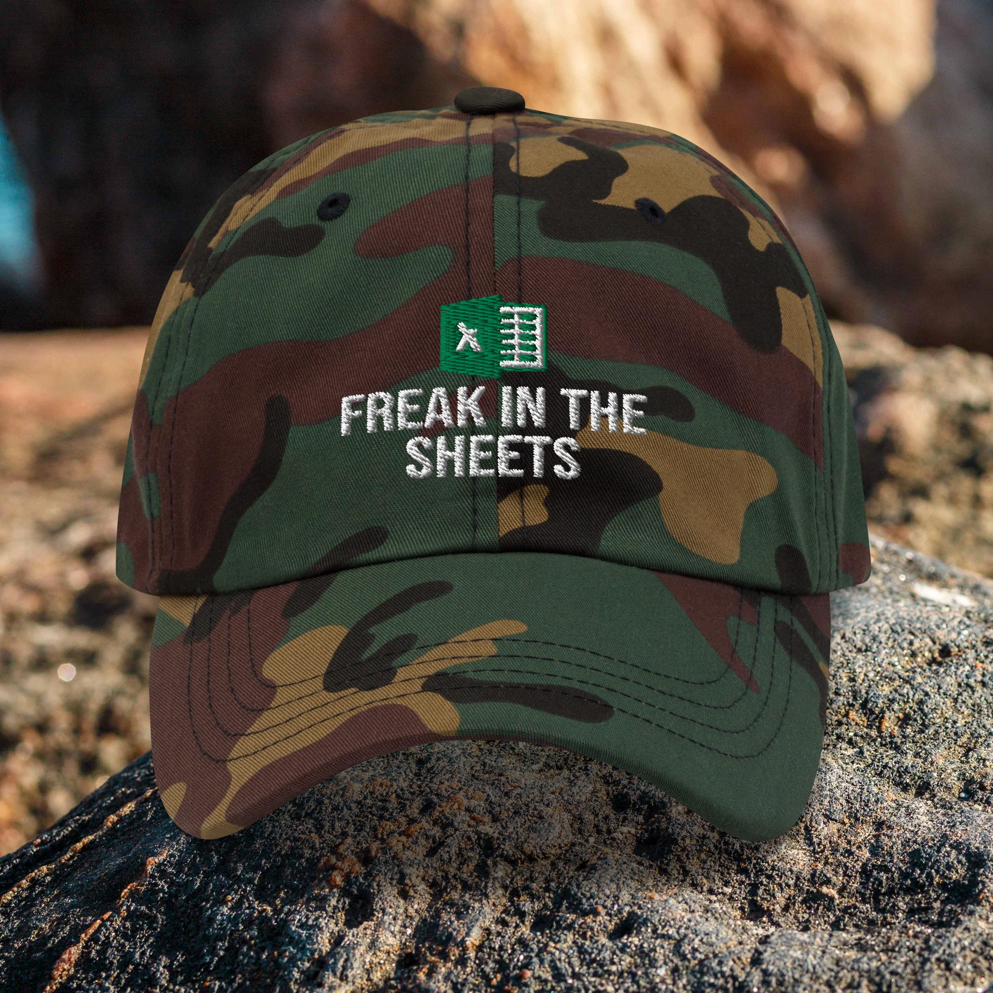 Freak In The Sheets Embroidered Hat