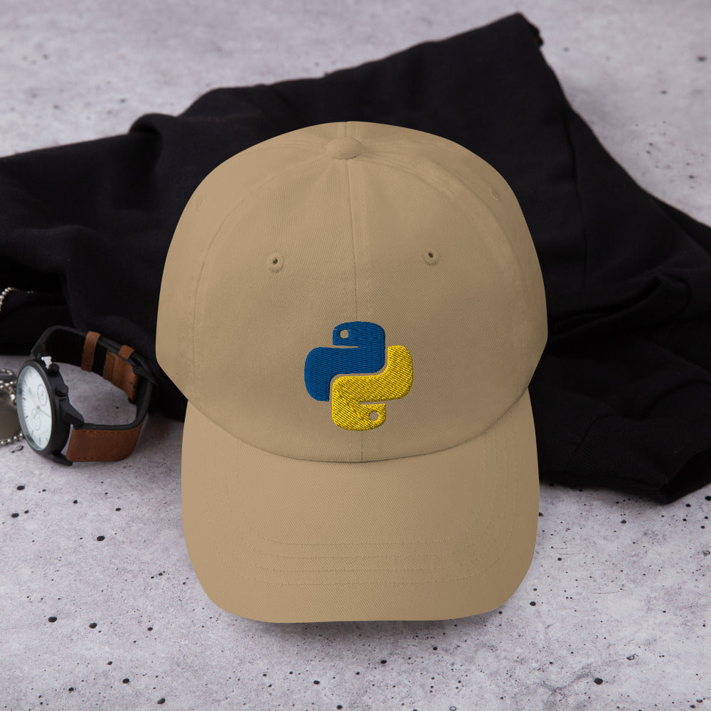 Python Logo Hat, Software Developers, Developer Hat