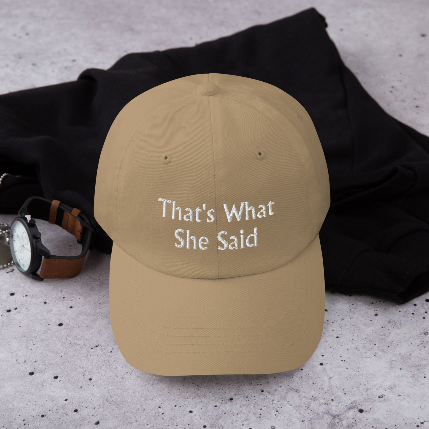 That's What She Said Embroidere Hat, Gifts For Office Fans