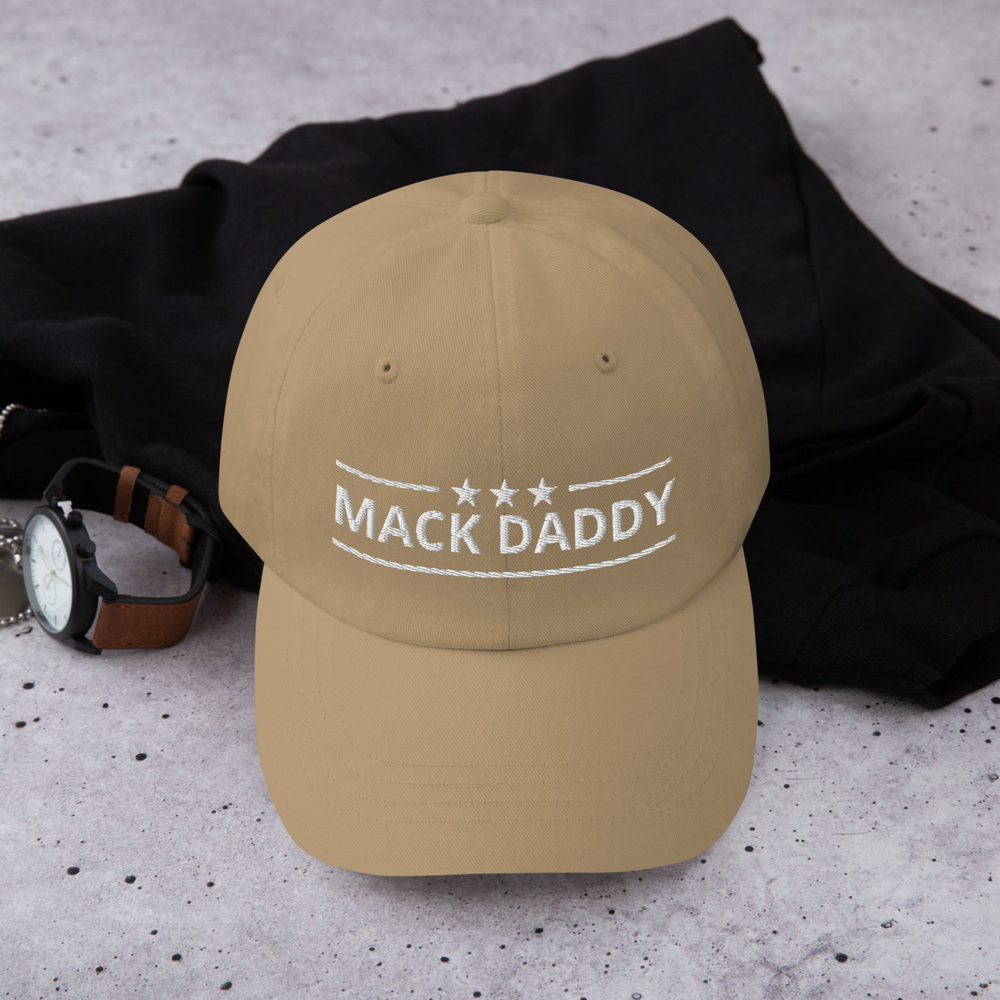 Mack Daddy Hat - Mack Daddy Embroidered Dad Hat