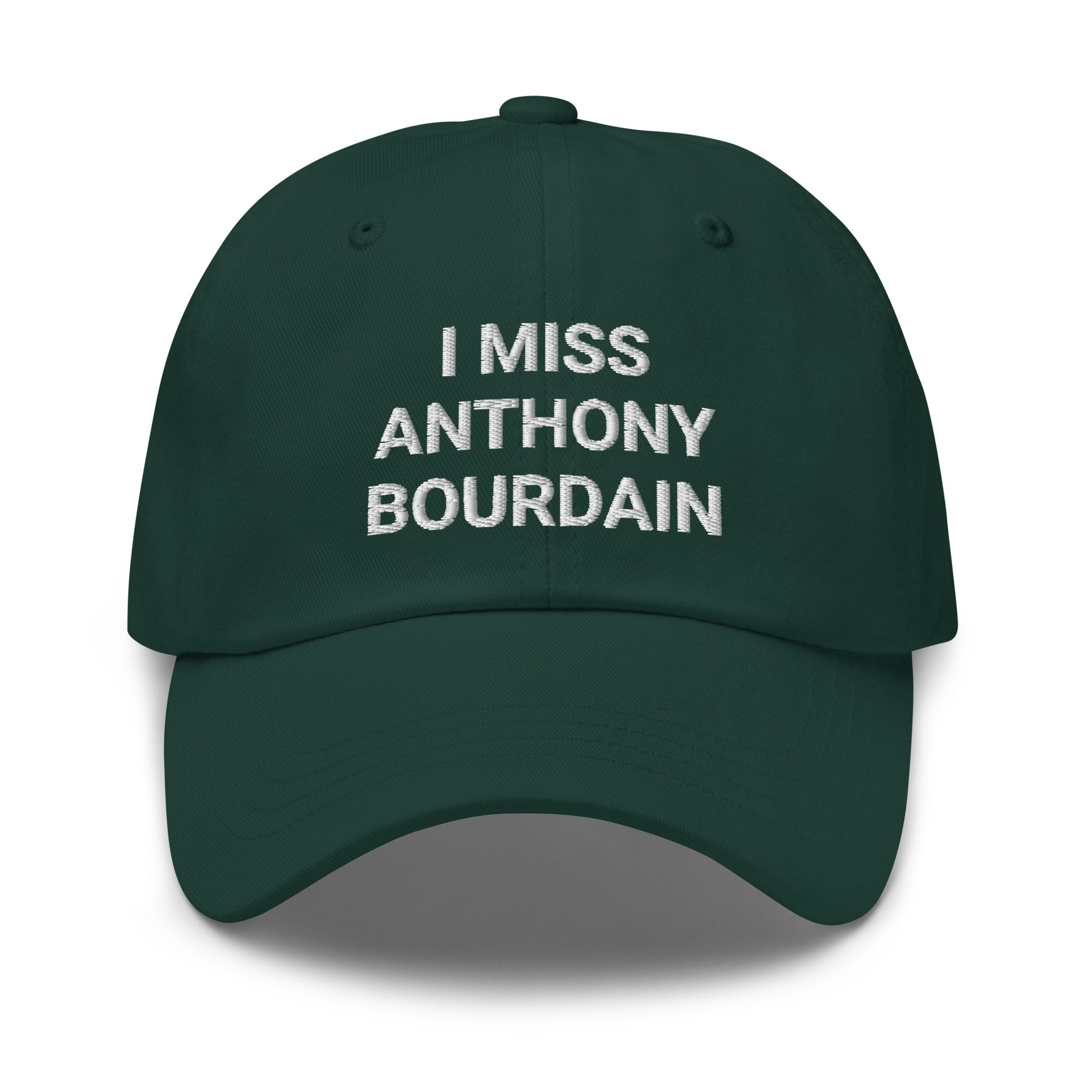 I Miss Anthony Bourdai Embroidered Hat, Chef RIP Legend Cook