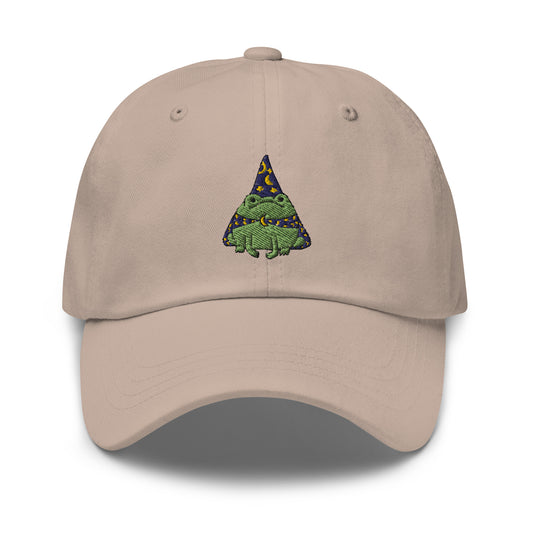 Wizard Frog Dad Hat, Magical Wizard