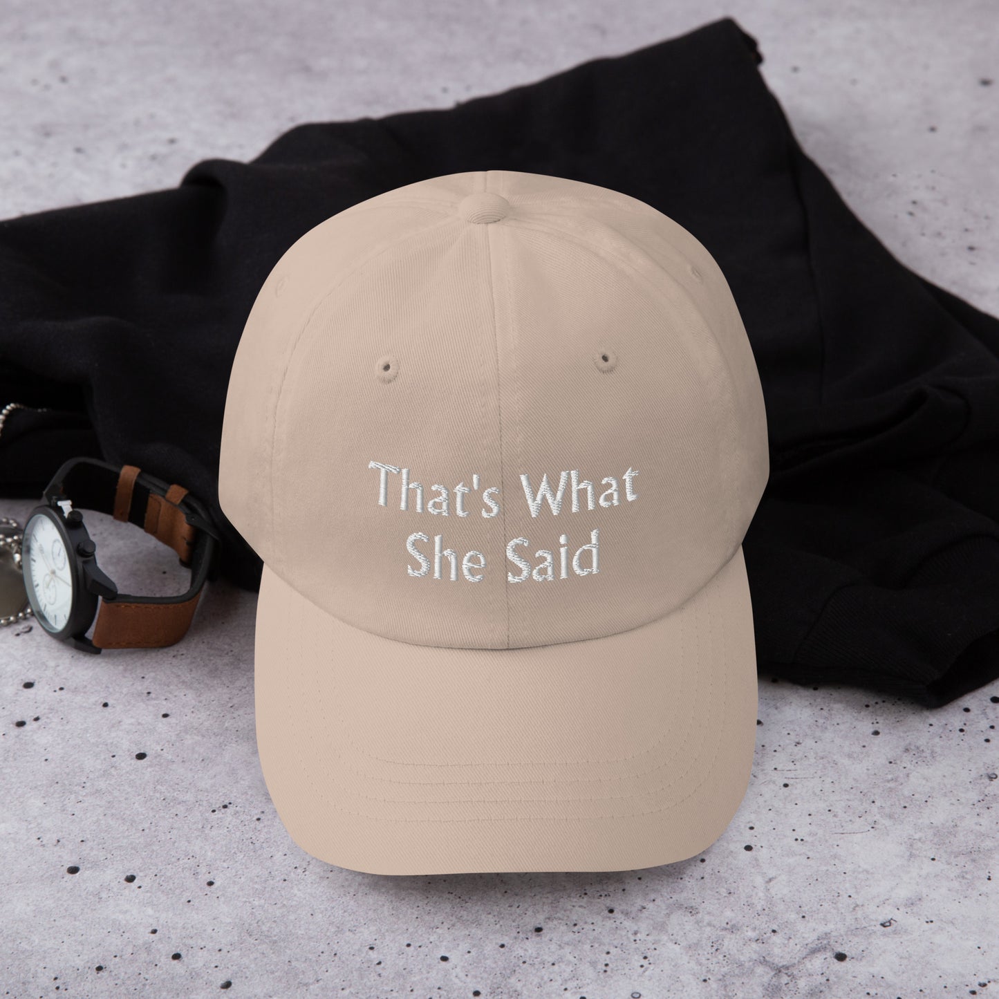 That's What She Said Embroidere Hat, Gifts For Office Fans