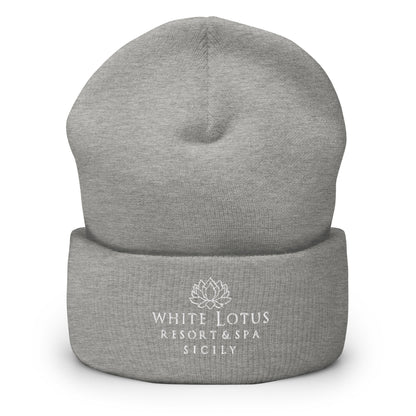 White Lotus Resort & Spa Sicily Beanie Hat, Sicily Vacation