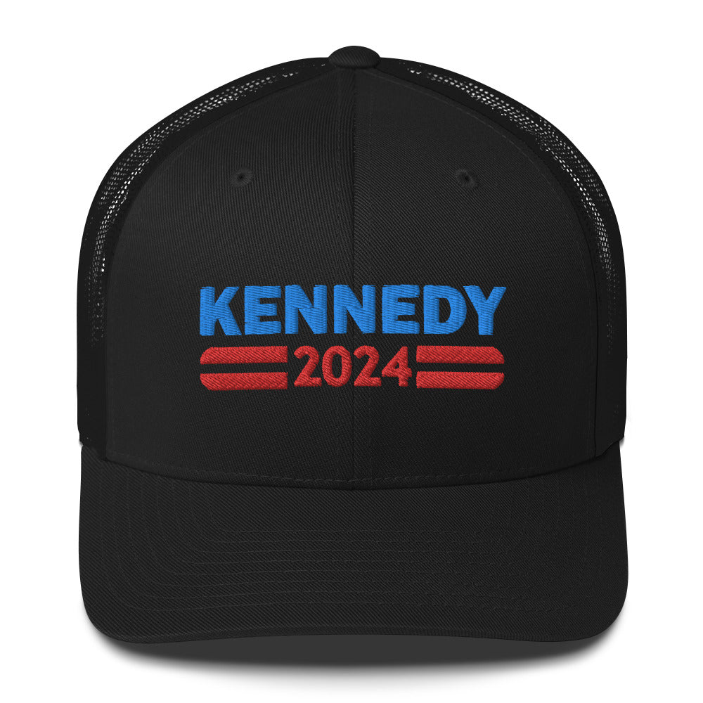 Kennedy 2024 Embroidered Trucker Cap, RFK 2024 Cap