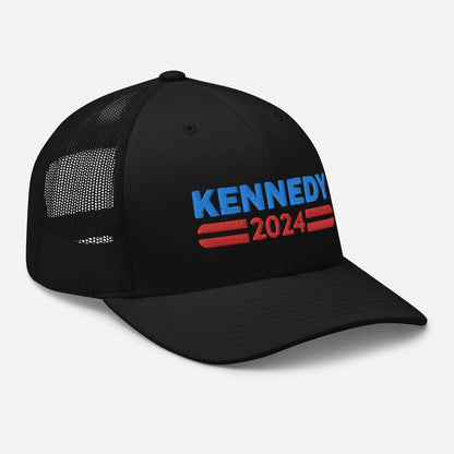 Kennedy 2024 Embroidered Trucker Cap, RFK 2024 Cap