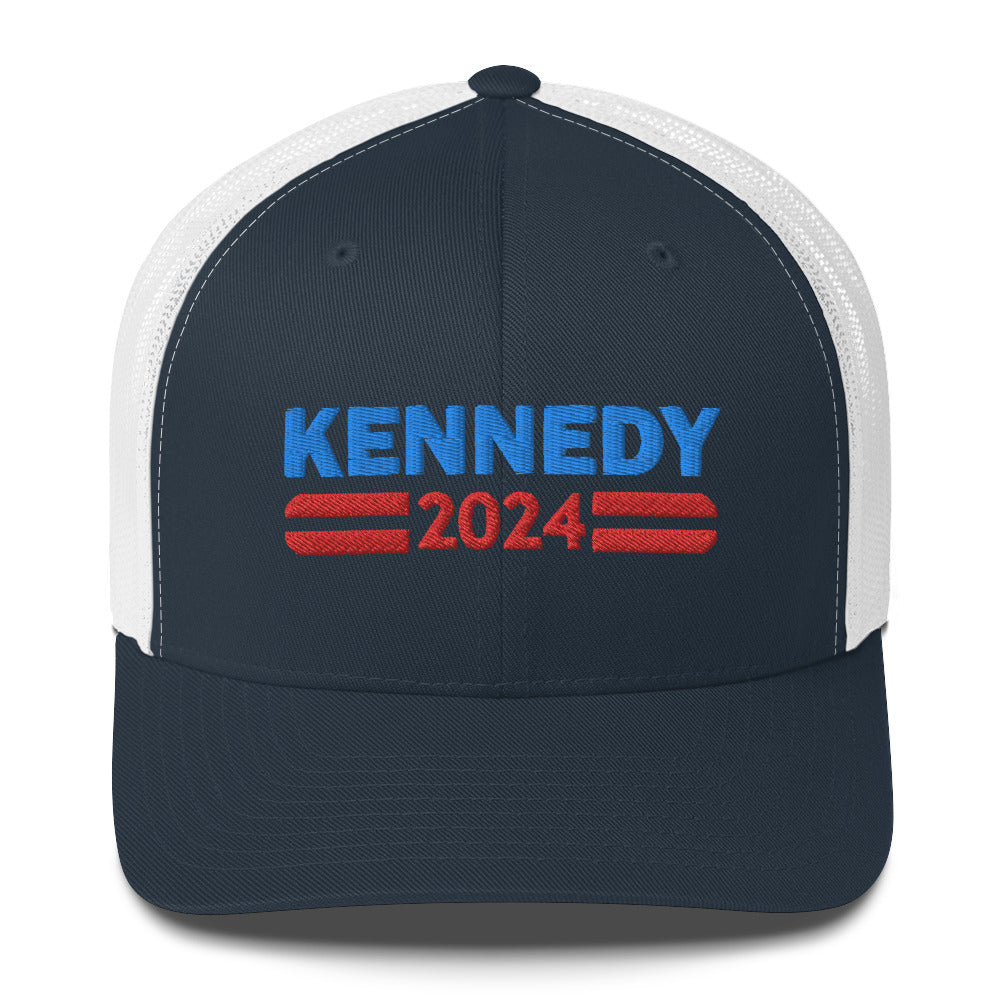 Kennedy 2024 Embroidered Trucker Cap, RFK 2024 Cap