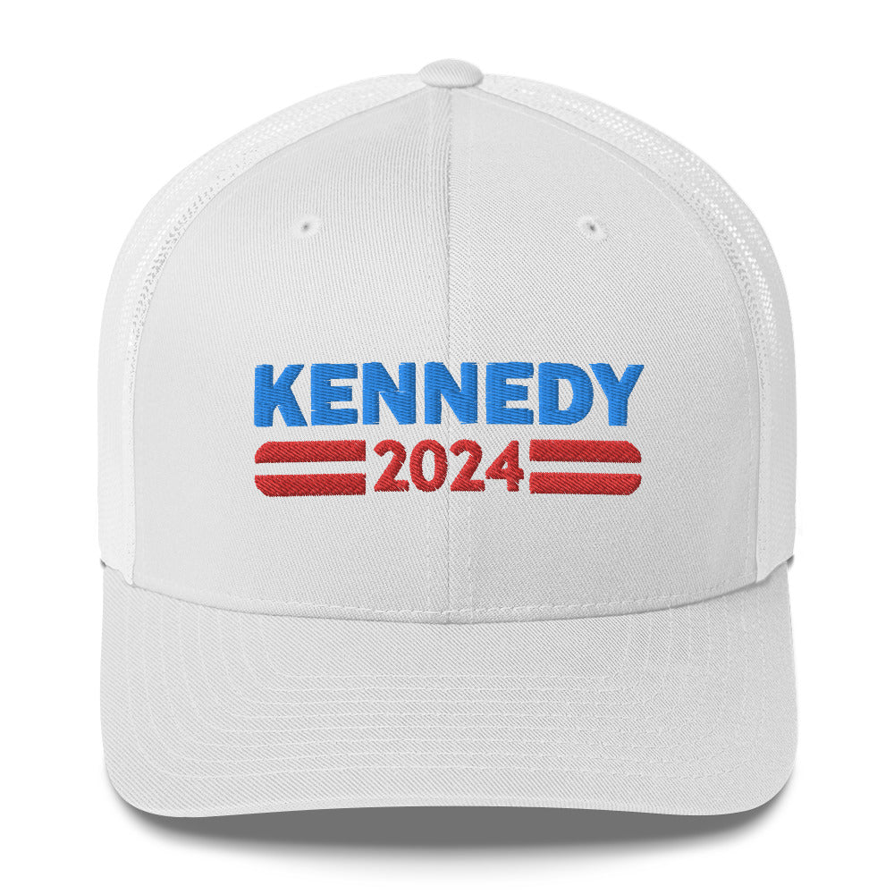 Kennedy 2024 Embroidered Trucker Cap, RFK 2024 Cap