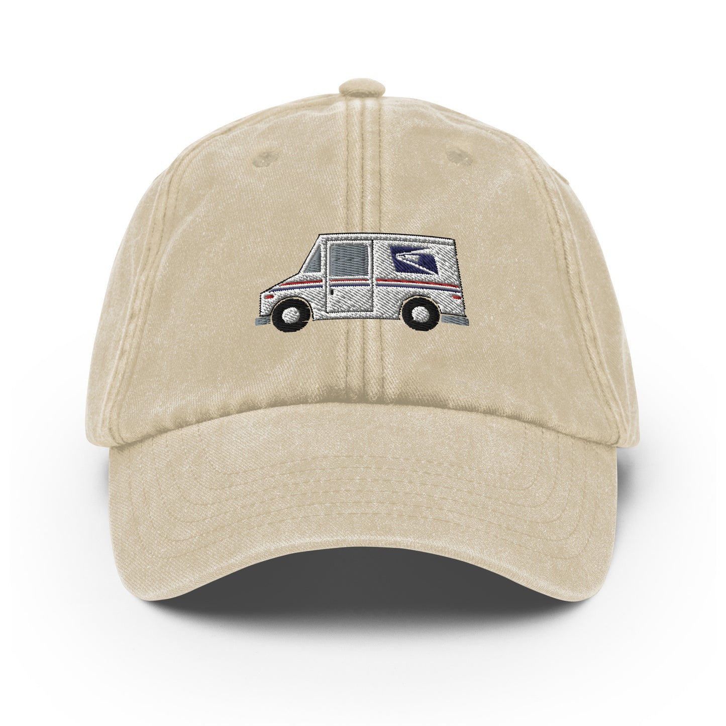 Mail Truck Embroidered Postal Truck Cap